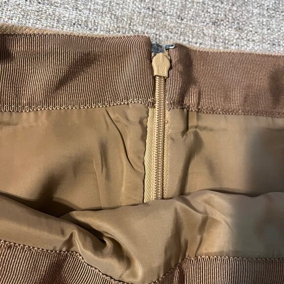 J.Crew No. 2 100% Wool Knee Length Pencil Skirt Beige Size 4 - Picture 5 of 5